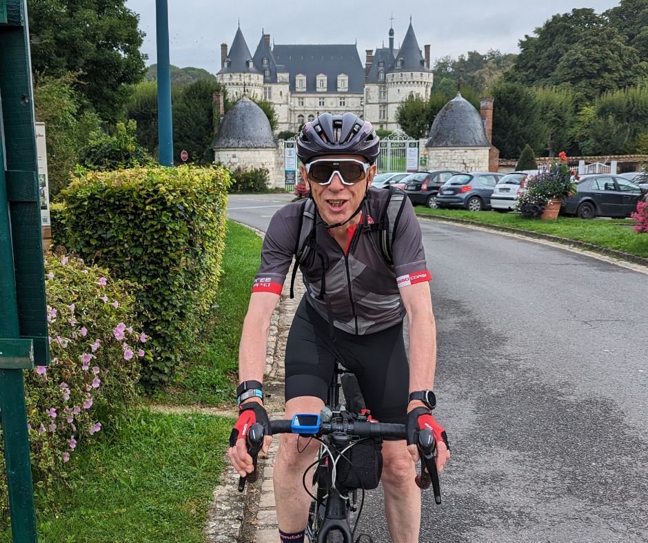 long distance cycling with age