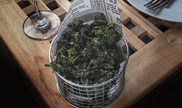 [RECIPE] Roasted kale chips