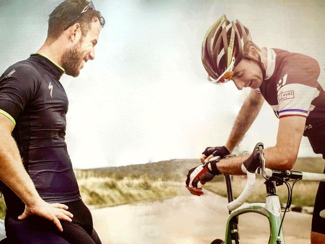 Mark Cavendish training