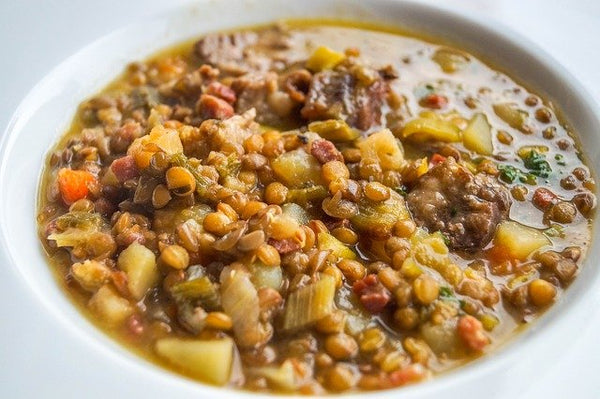 [RECIPE] Warming vegan lentil soup