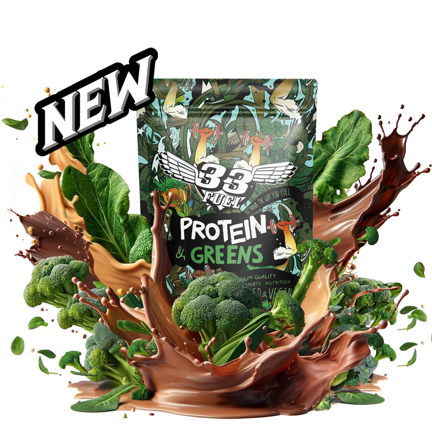 Protein & Greens Powder