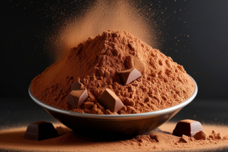 Organic cacao powder