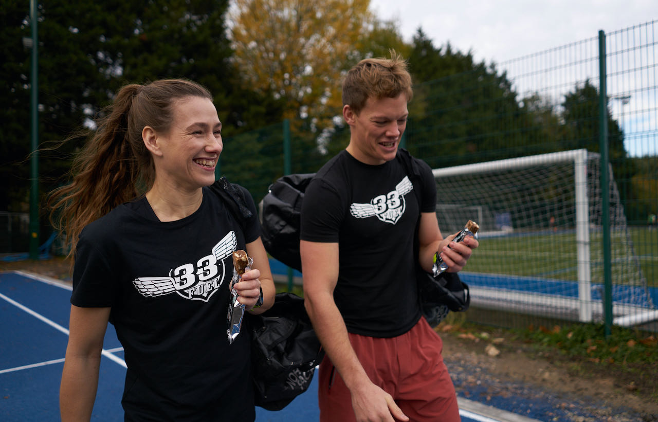 Ultramarathon nutrition trail running nutrition 33fuel hannah and matt